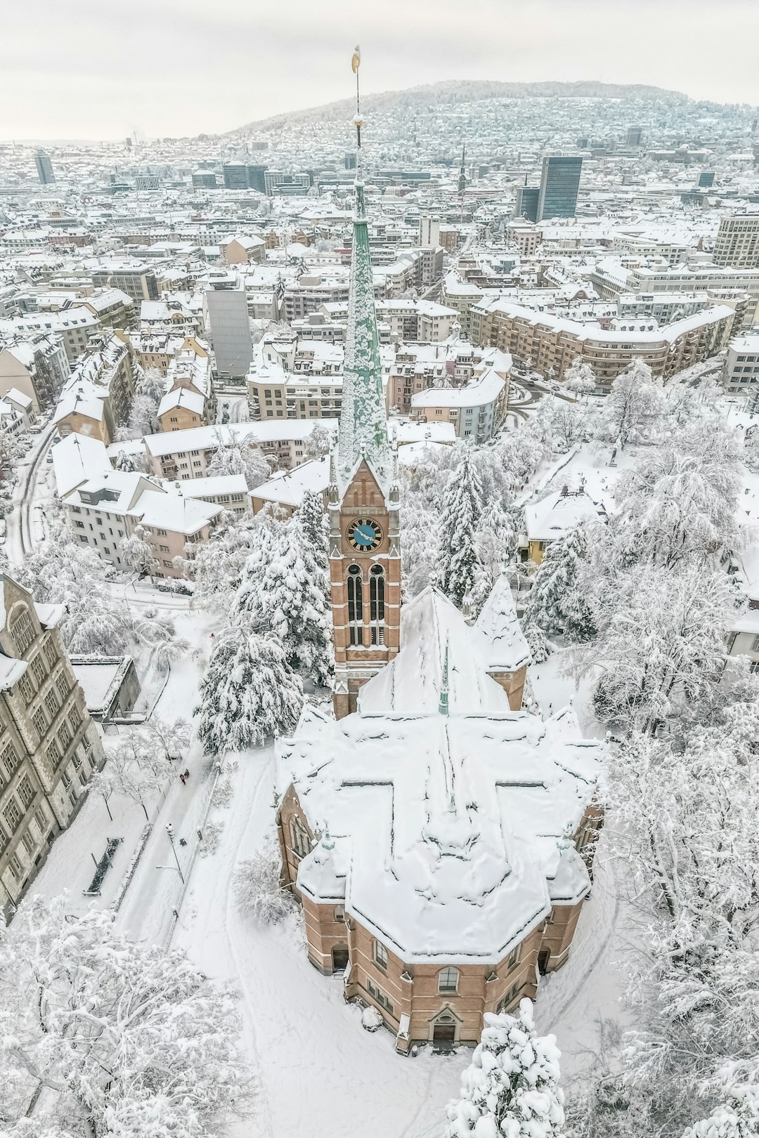 aerial view of city buildings during daytime