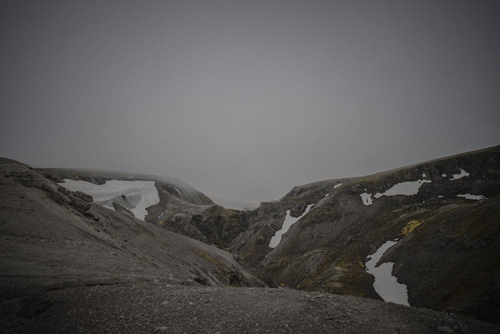 snow covered mountain during daytime