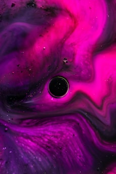 purple and black abstract painting