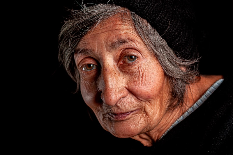 man with distinctive personal style