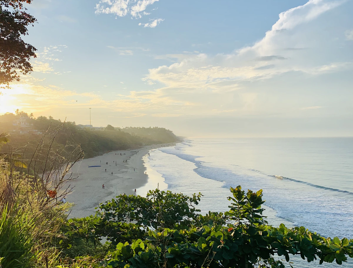 Corporate offsite in Varkala, Kerala — A coastal retreat destination known for its scenic cliffs and relaxing environme