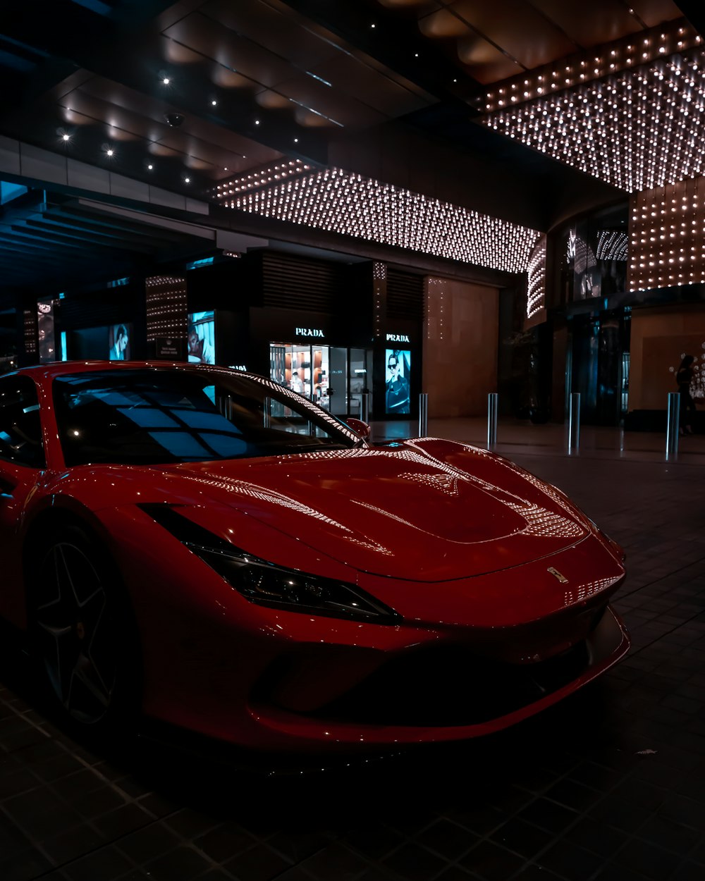 Red ferrari 458 italia parked in front of store photo – Free Brown Image on  Unsplash