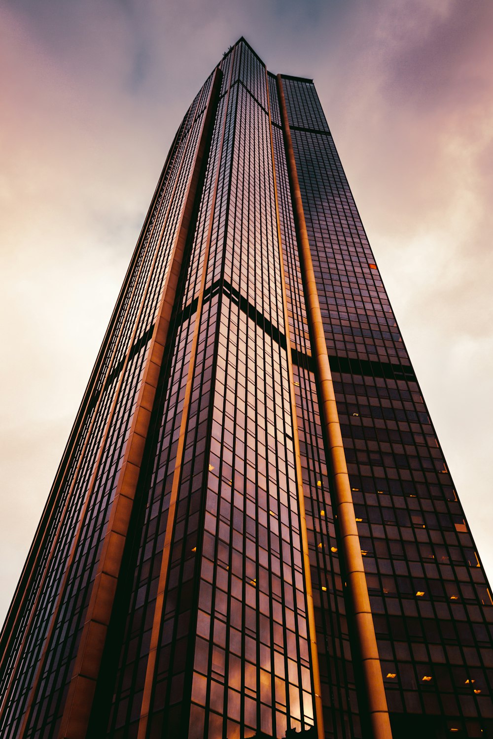 brown and black high rise building