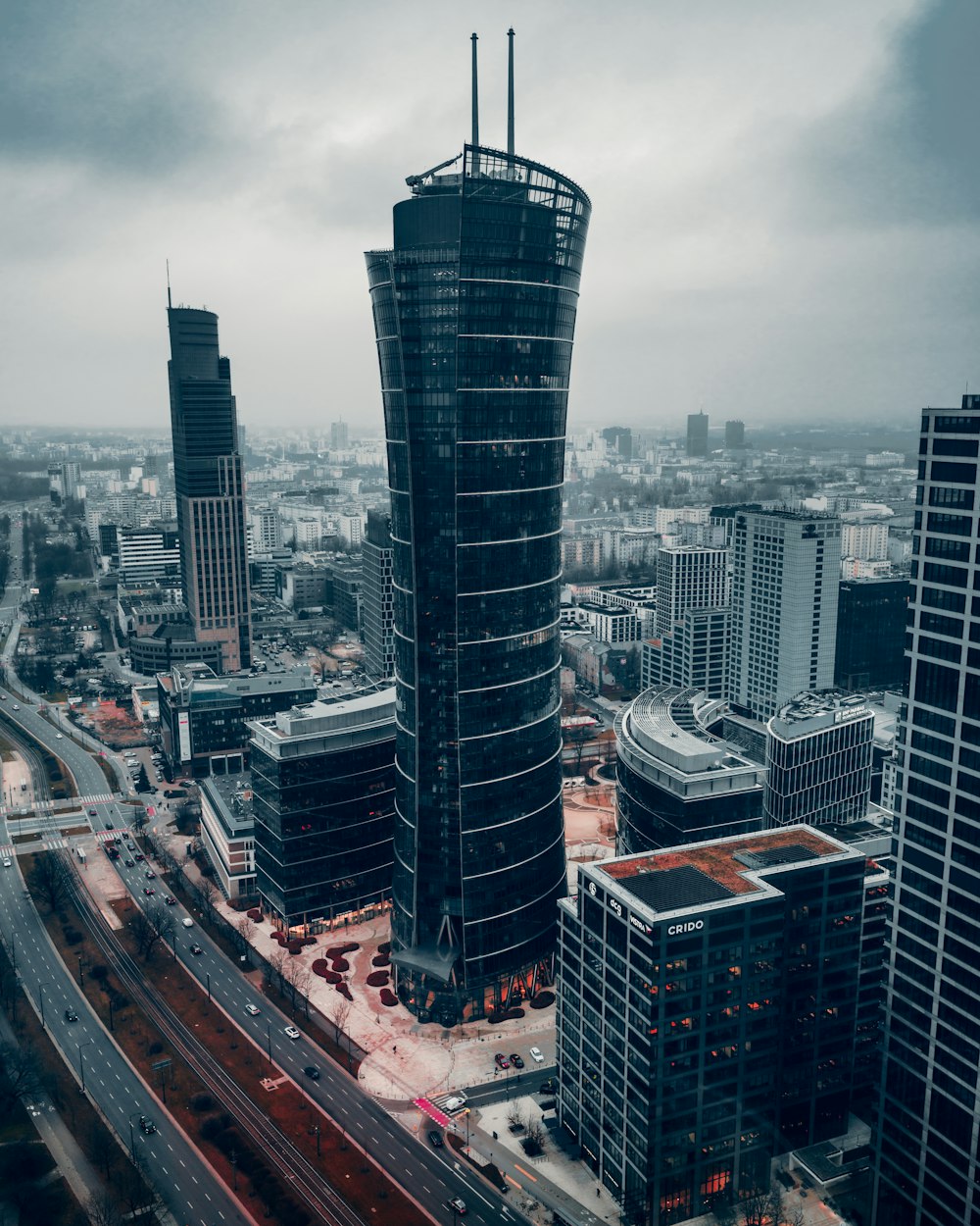 high rise buildings during daytime