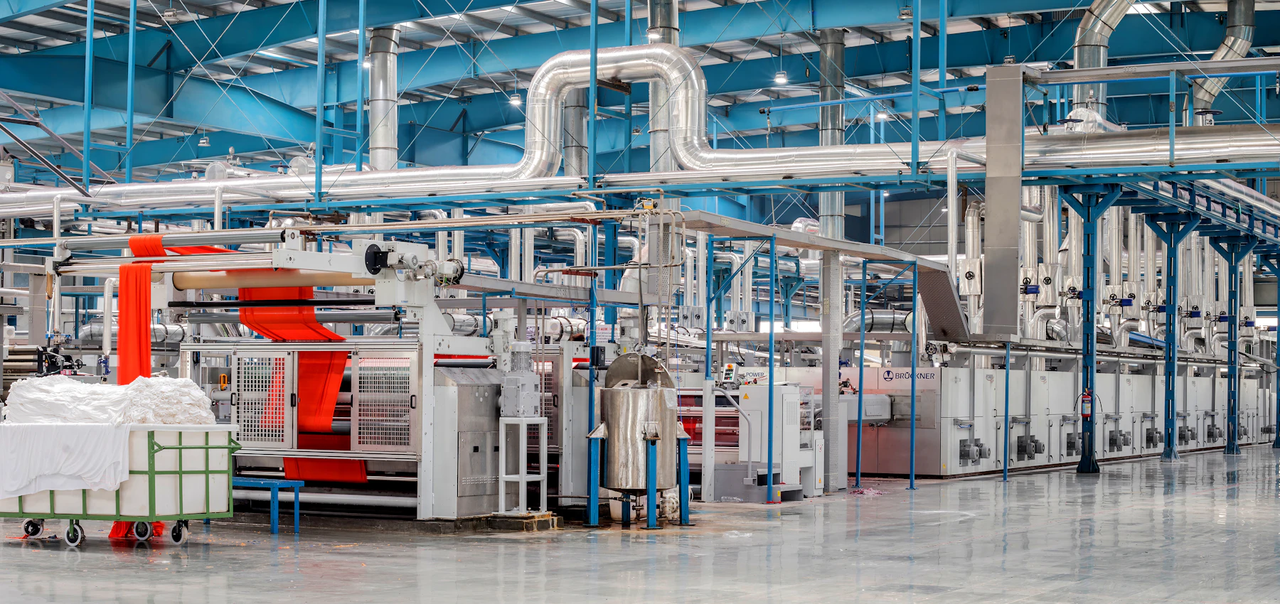 Industrial textile manufacturing facility