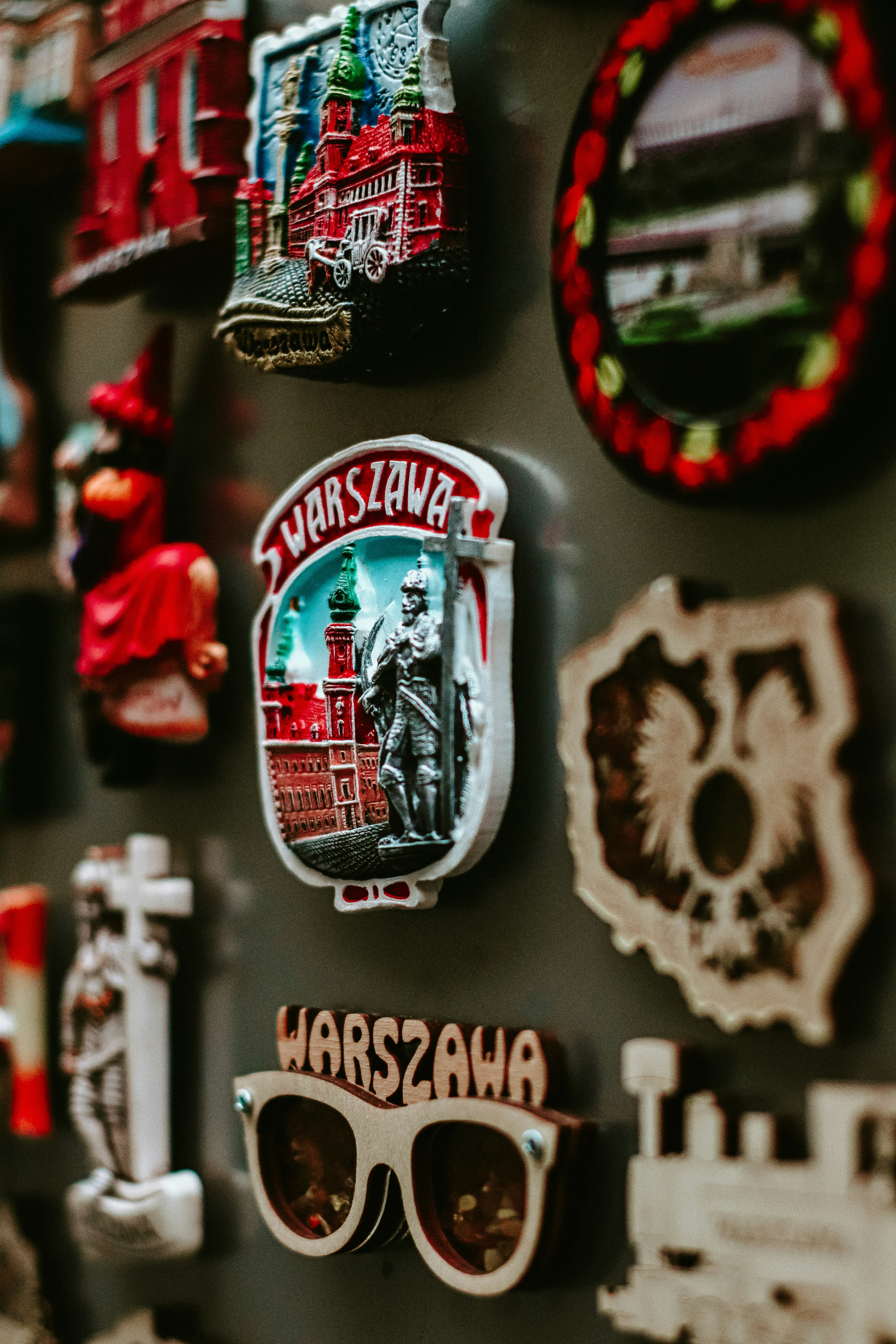 rot-weißes Automodell