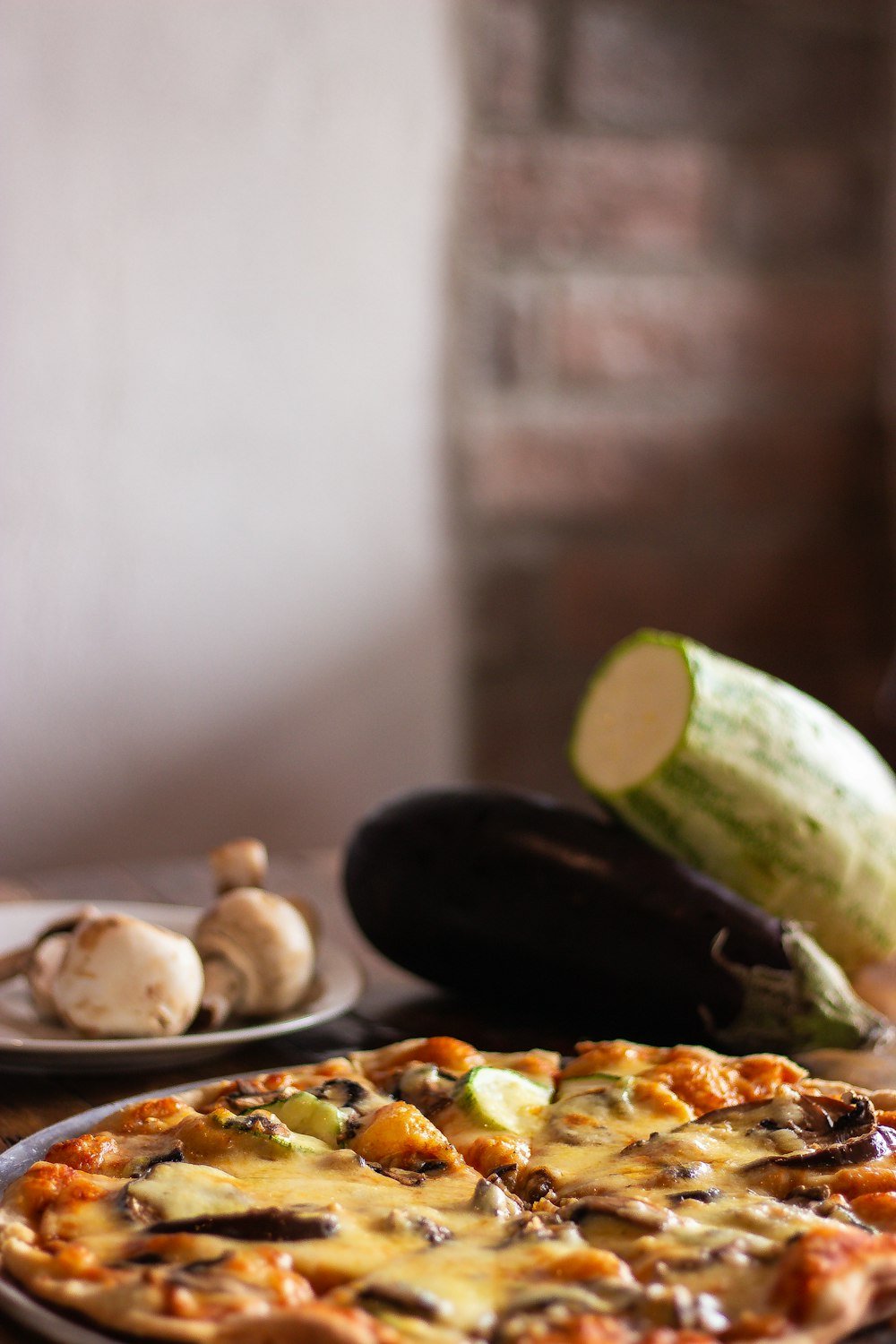 sliced cucumber on brown wooden chopping board