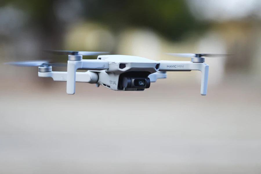 Dron en vuelo