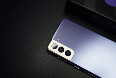 Samsung Galaxy A07 4G displayed on a sleek modern surface with vibrant screen