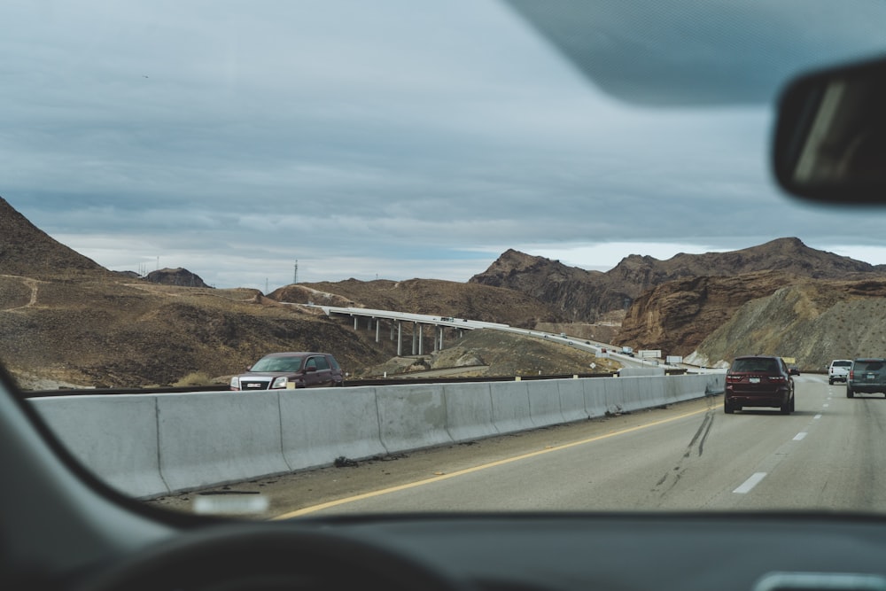 white car on road during daytime