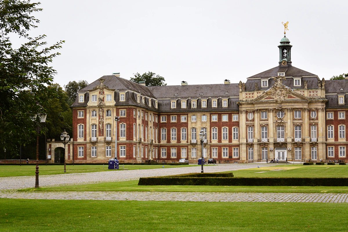 The Schloss building of the University of Münster in Germany
