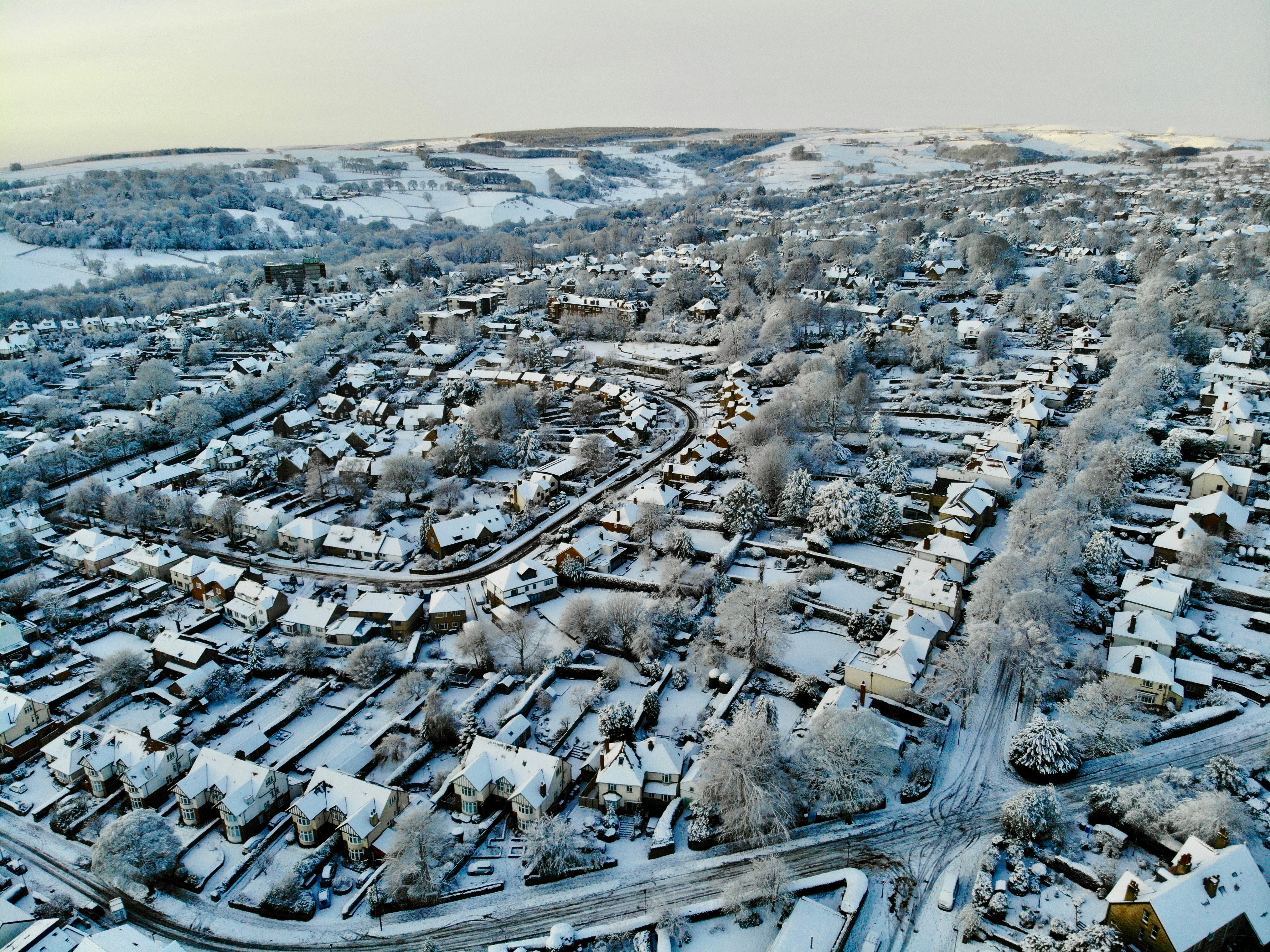 aerial view of city during daytime