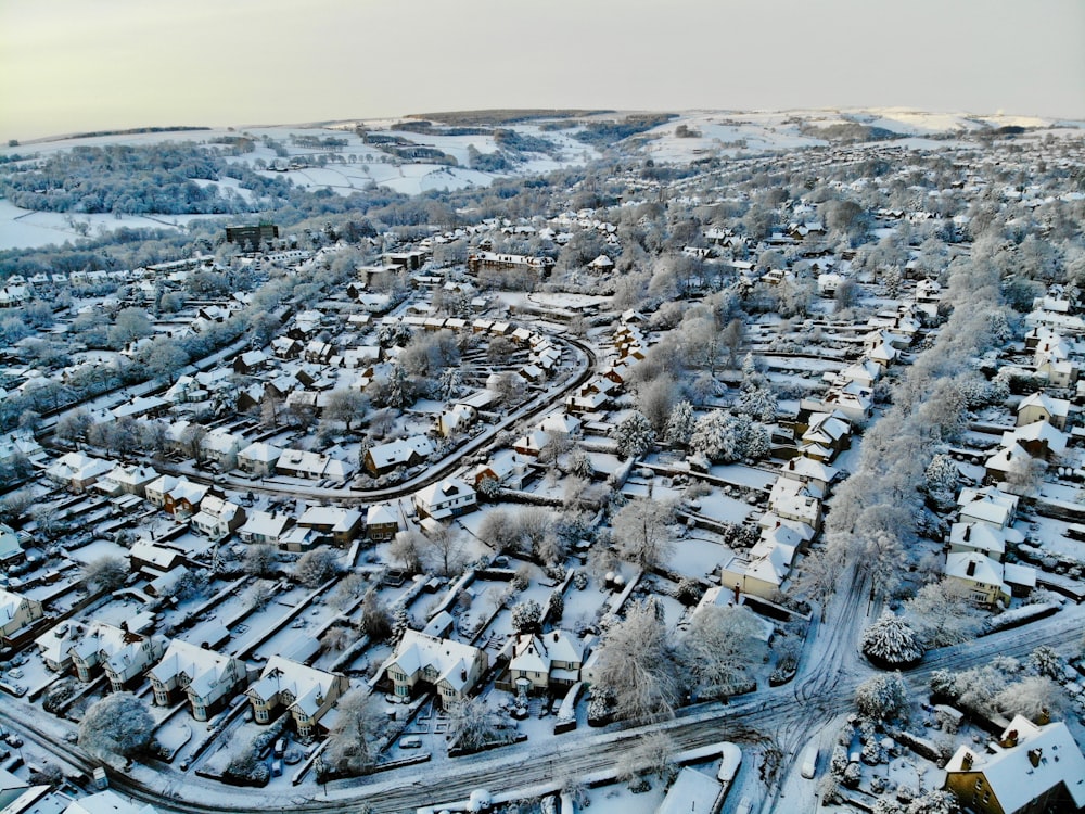 aerial view of city during daytime