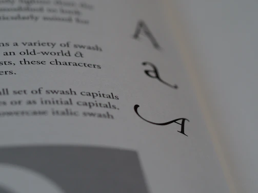 An elegant close-up of a vintage book page with delicate serif typography, overlaid with subtle shadows of dancing figures and scientific diagrams.