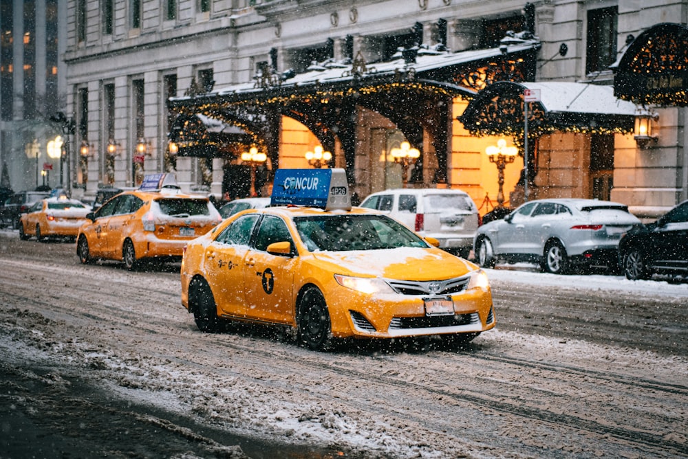 yellow chevrolet camaro on road during daytime