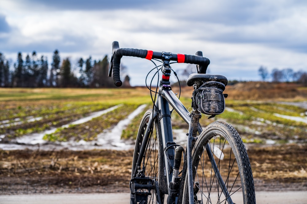 black and gray bicycle on road during daytime