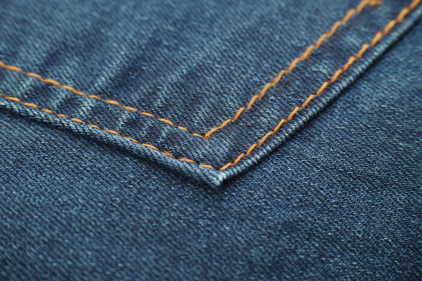 Houston Selvage Denim — back-pocket arcuate stitching detail
