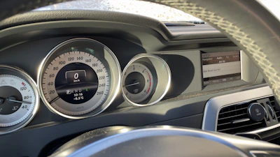 A clean digital dashboard showing no user data present.