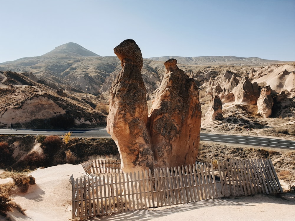 brown rock formation during daytime