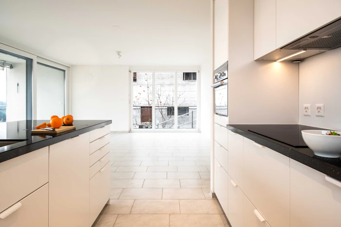 Modern renovated kitchen