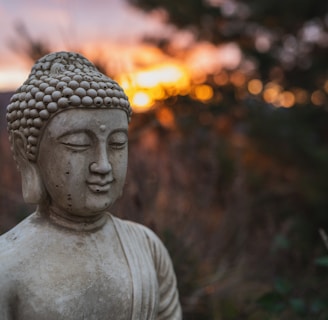 gray concrete buddha statue during daytime