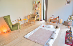 white bed mattress on brown wooden bed frame