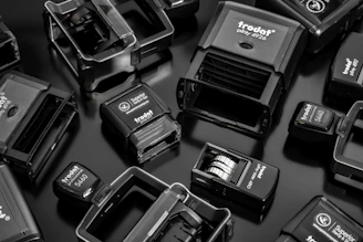black and silver smart watches
