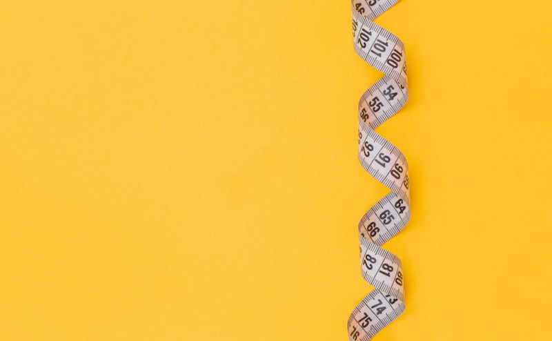 Yellow tape measure