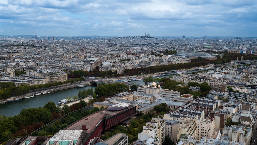 aerial view of city buildings during daytime