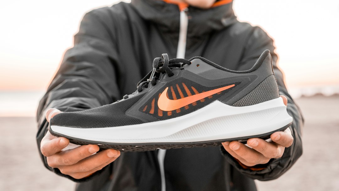 running shoes pair
