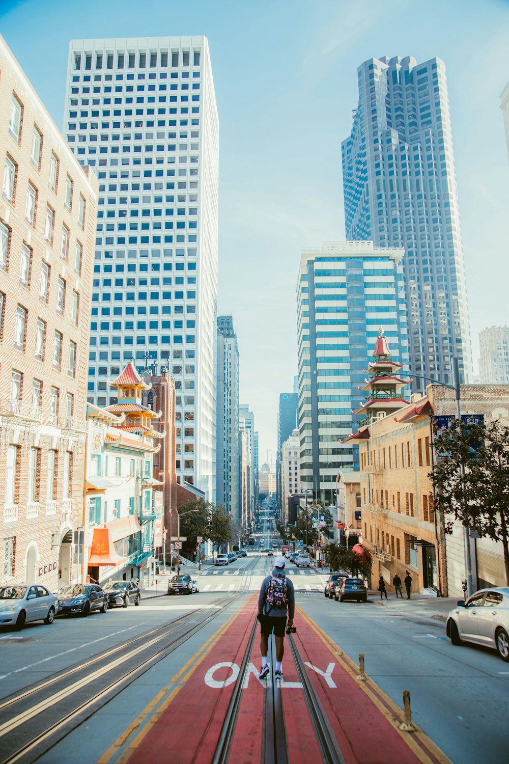 cars on road in city during daytime