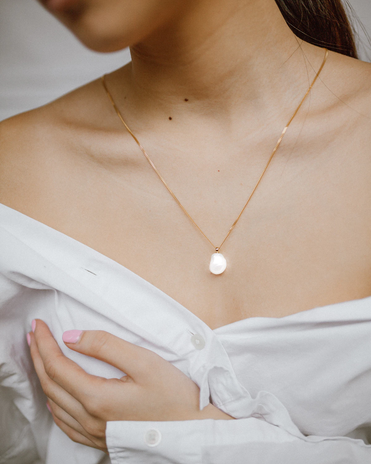 Pearl Pendant Necklace