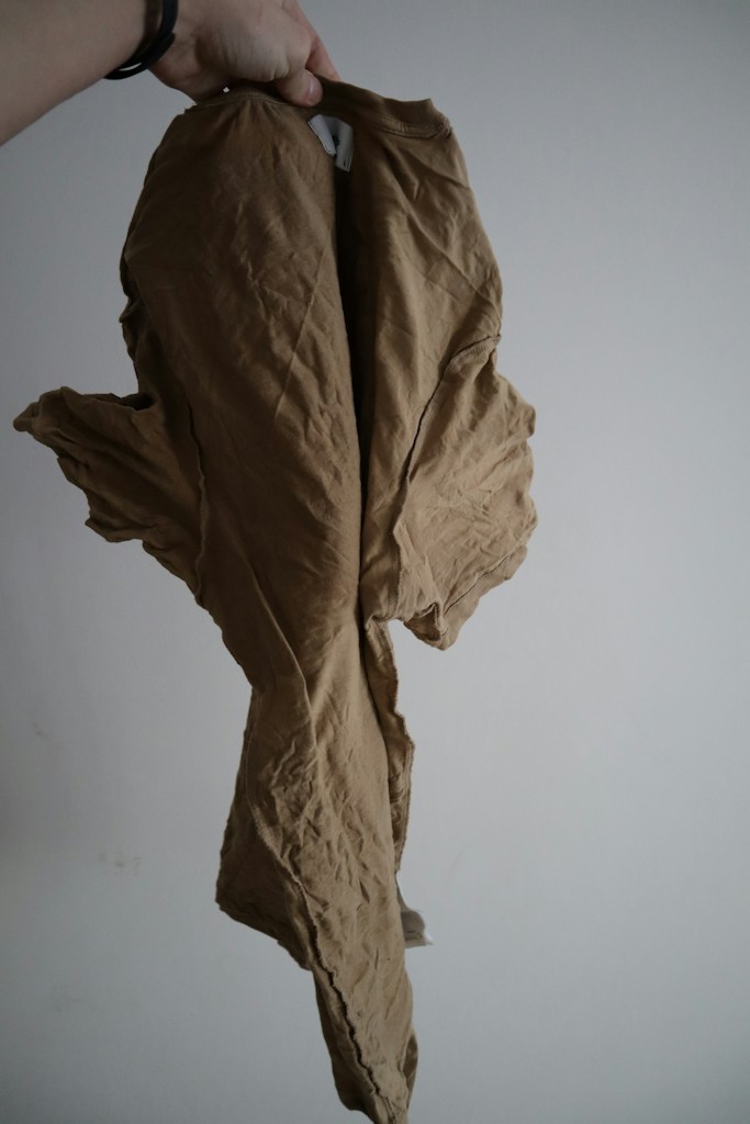 Beige Cotton Trousers