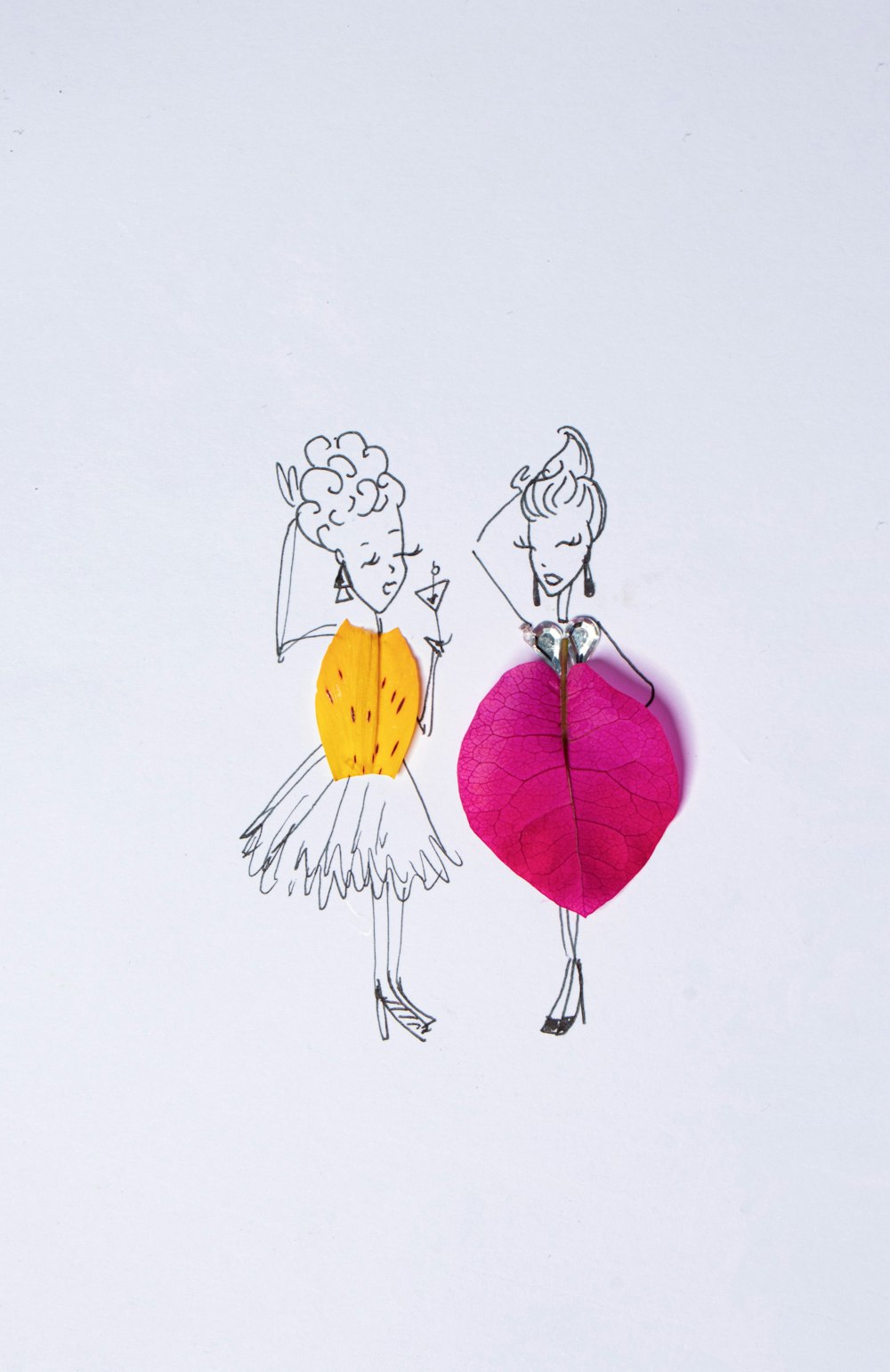 Ilustración de globo amarillo y rojo