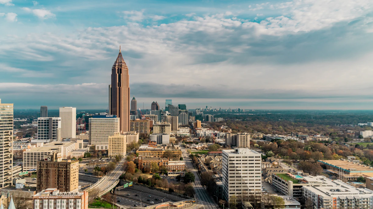 aerial view of city buildings during daytime