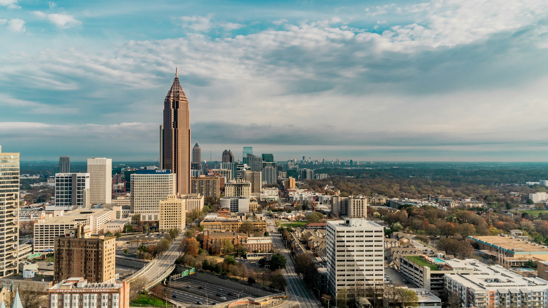aerial view of city buildings during daytime