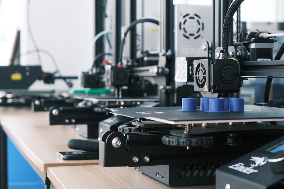 Desktop 3D printer setup ideal for producing automotive replacement parts for BMW vehicles