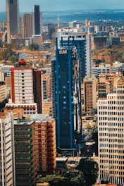 high rise buildings during daytime