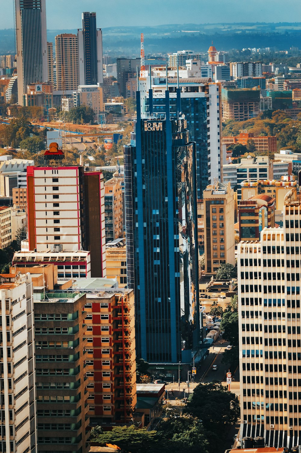 high rise buildings during daytime