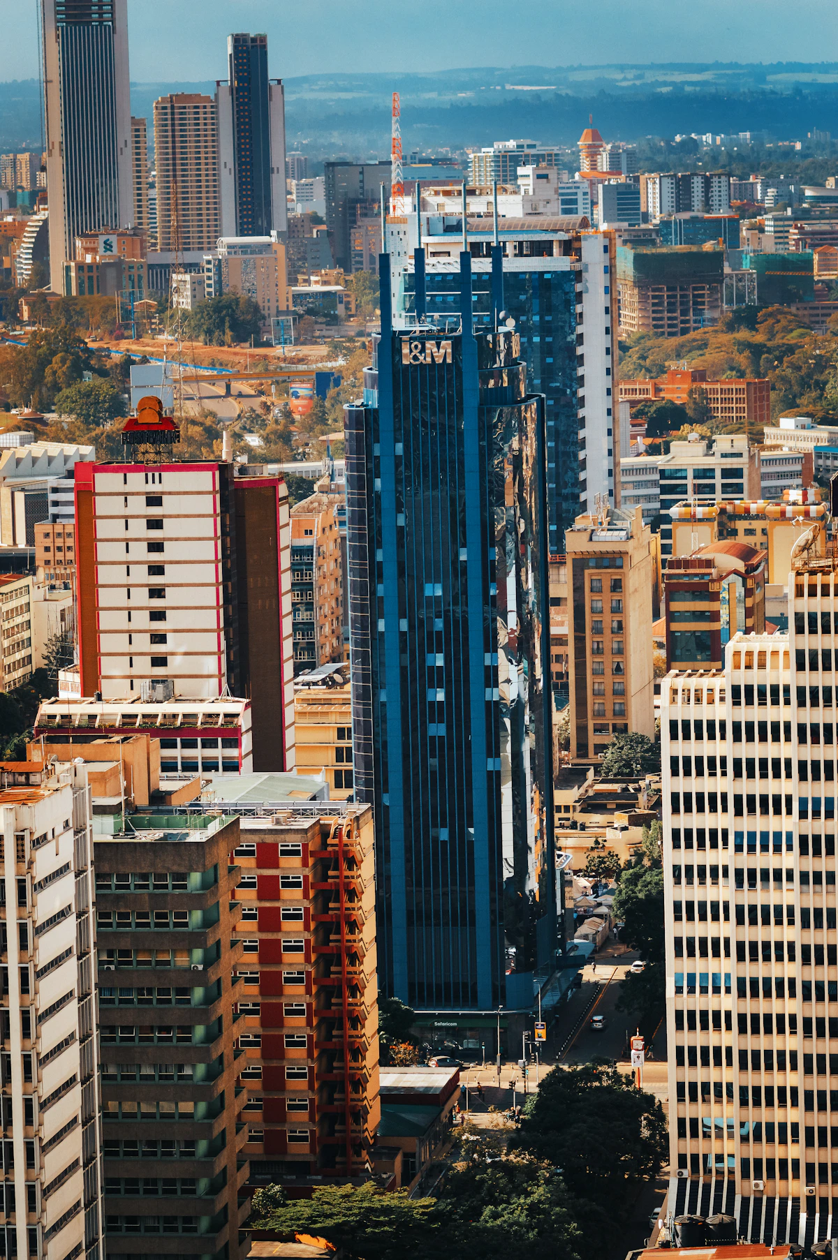 High rise buildings during daytime