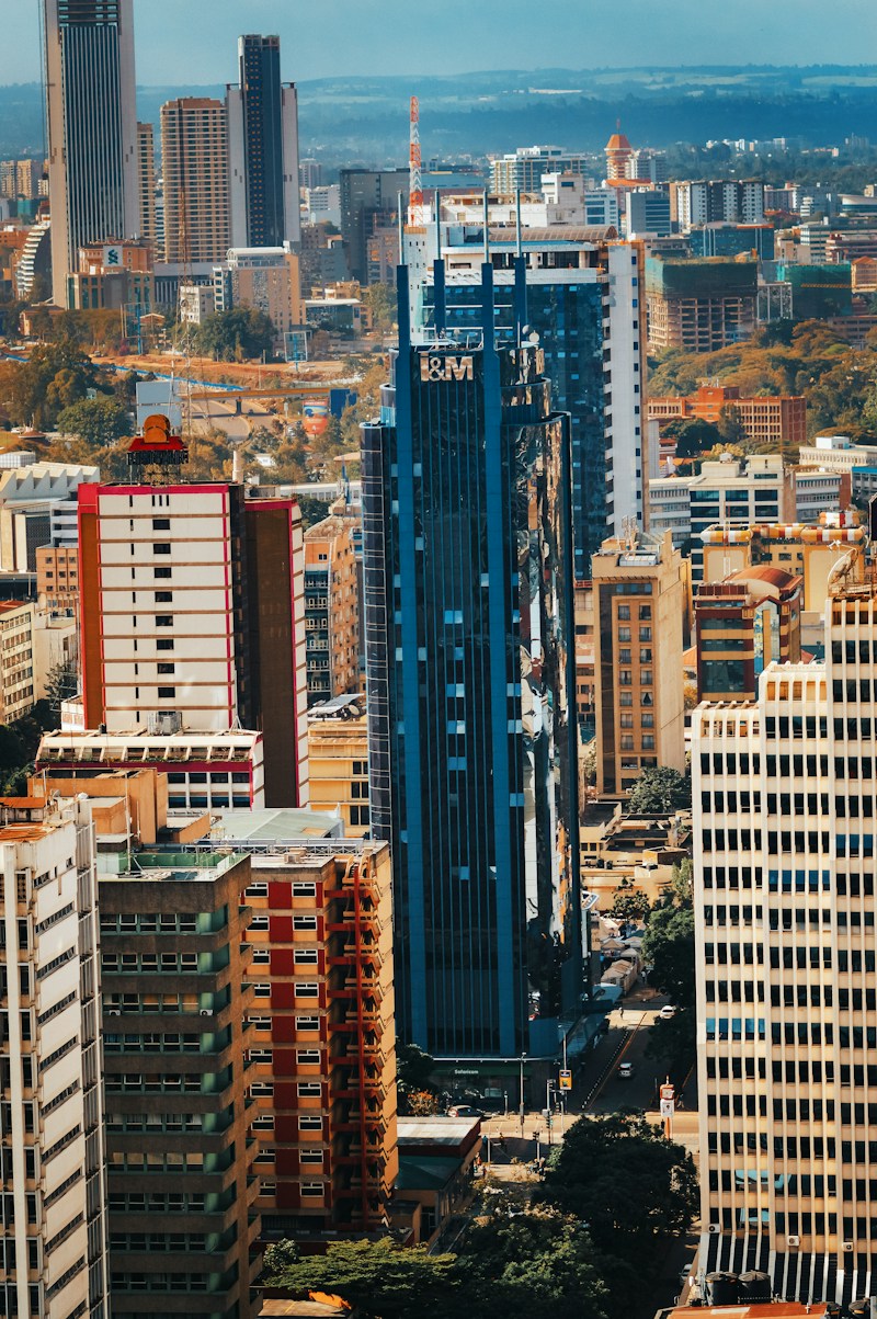 Nairobi city centre skyline — Africa building its future