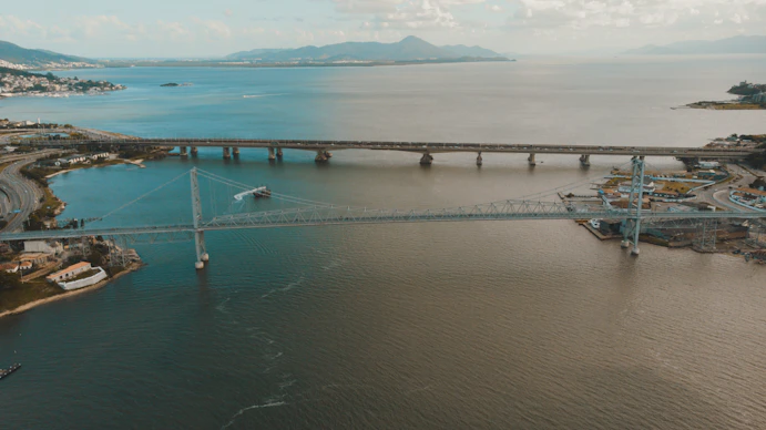 bridge over the sea during daytime