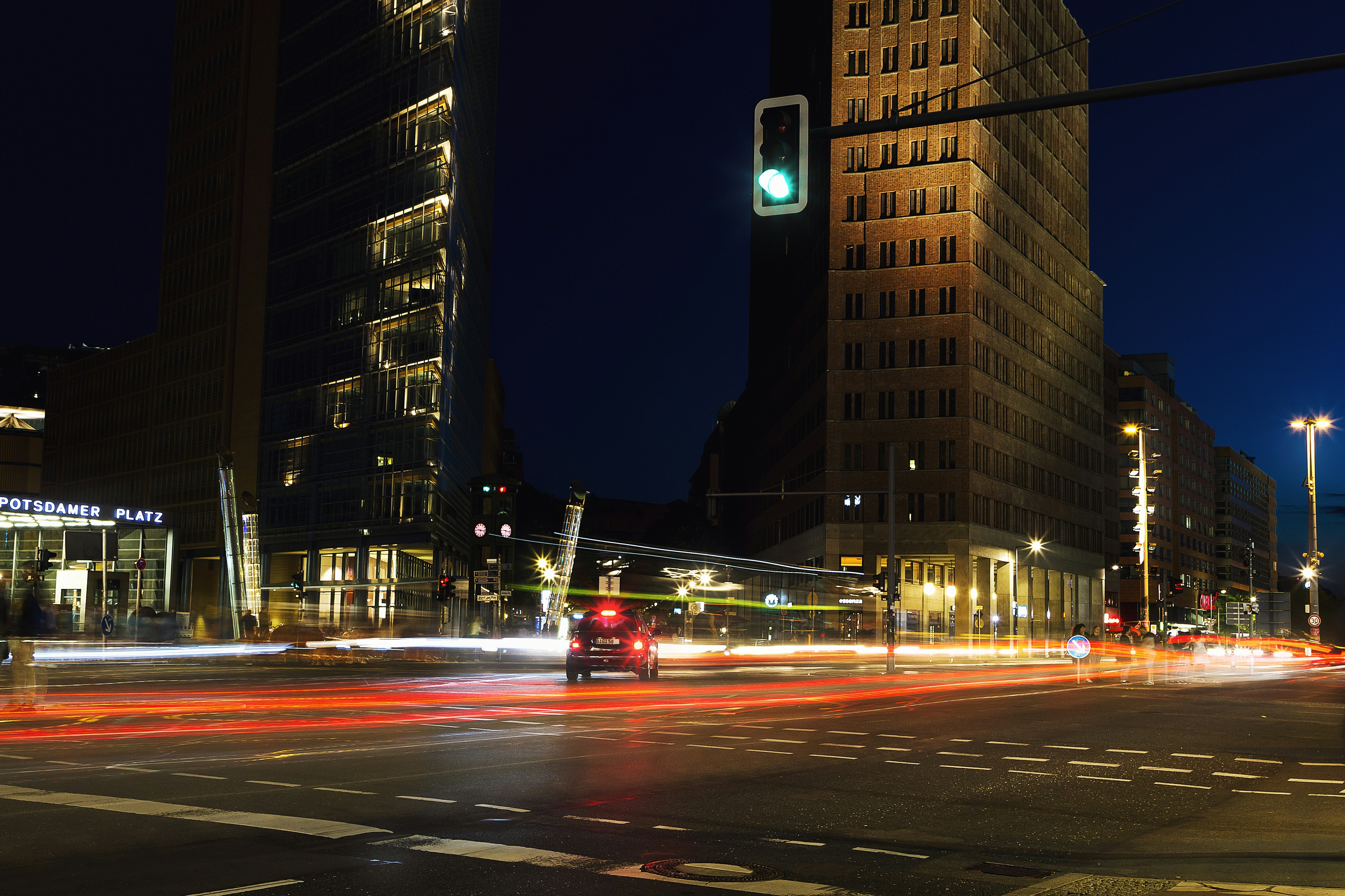 Potsdamer Platz at Night