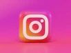 A vibrant Instagram logo with a colorful gradient background