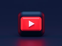 red and white square illustration