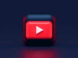red and white square illustration
