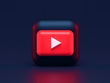 red and white square illustration
