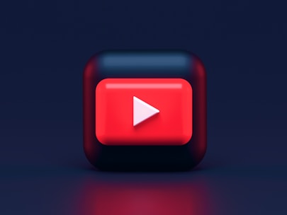 red and white square illustration