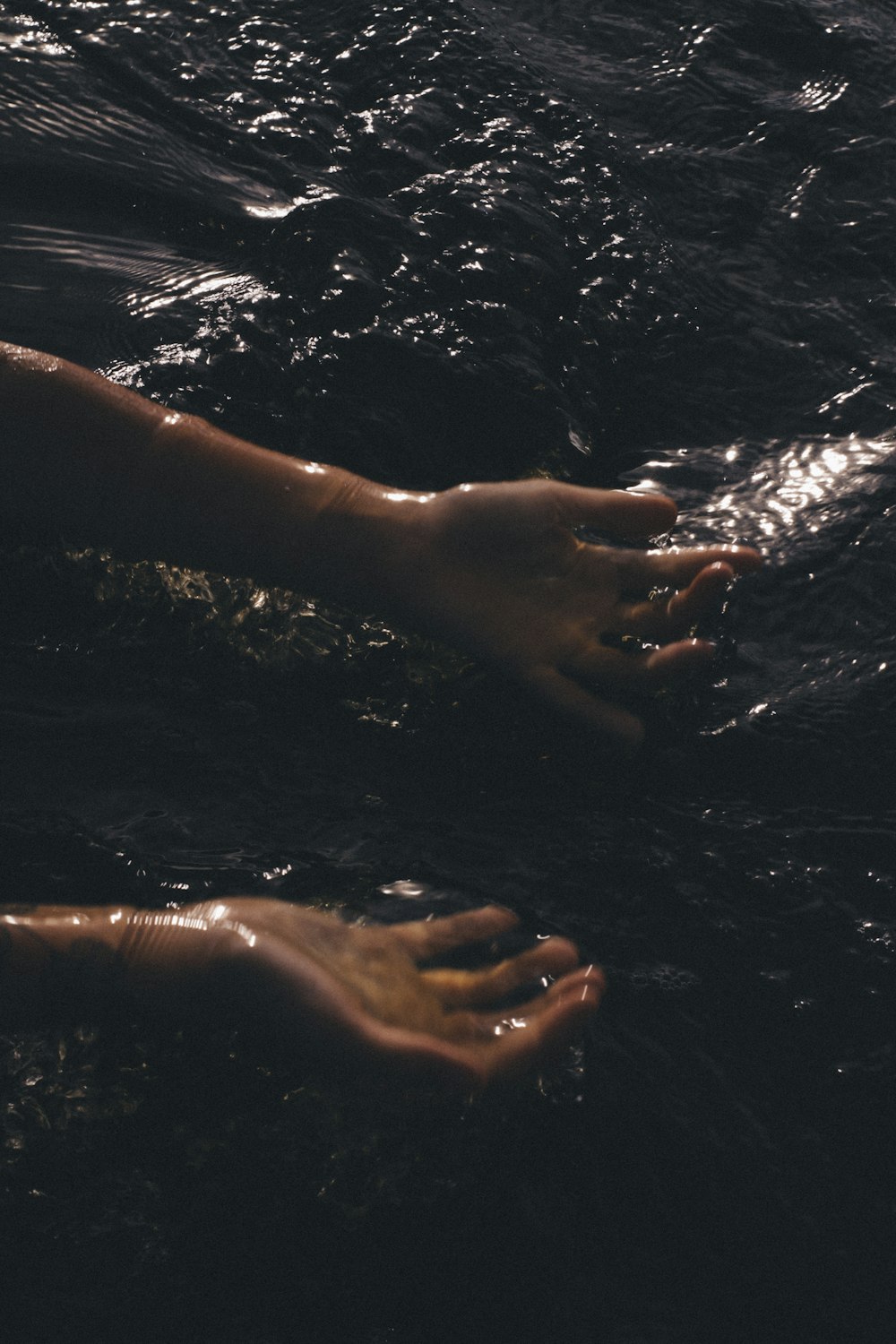 Persons feet on water photo – Free Water Image on Unsplash
