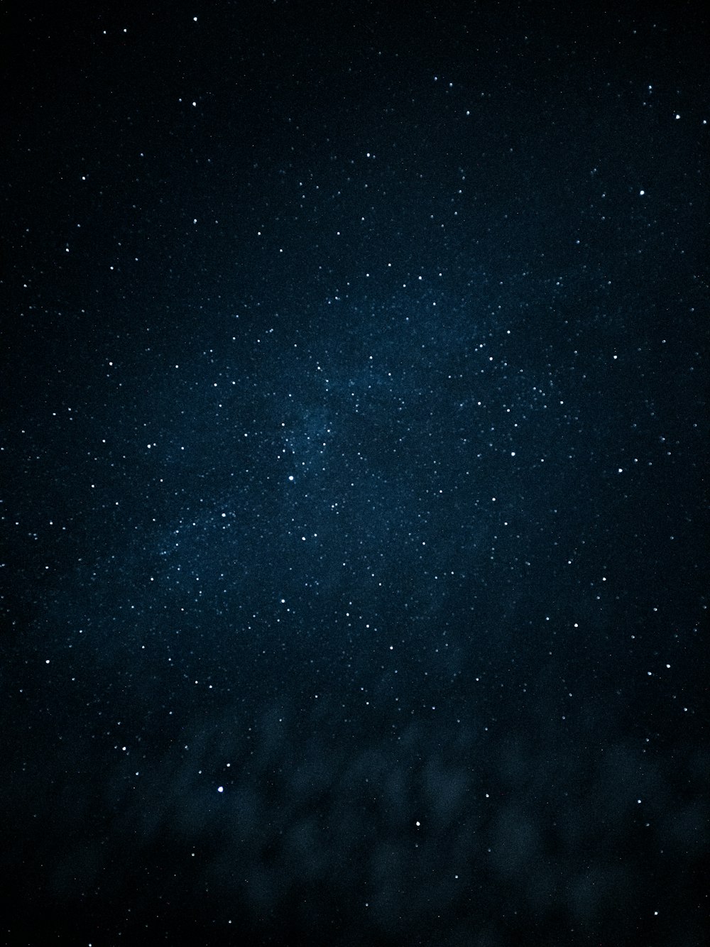 starry night sky over the starry night